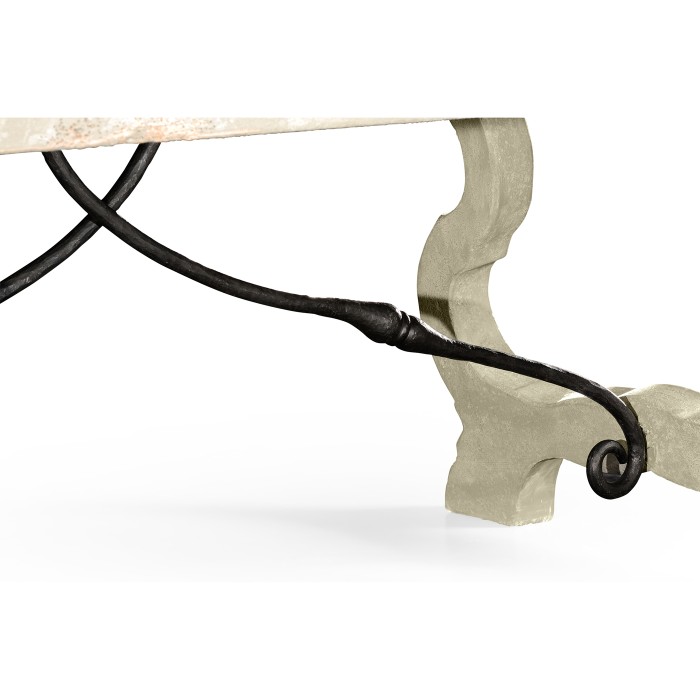 Spanish style grey coffee table