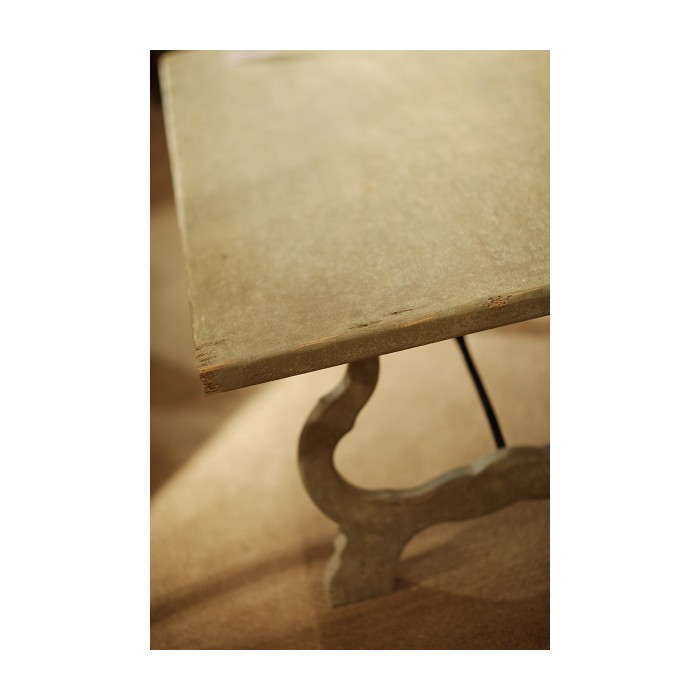 Spanish style grey coffee table