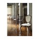 Dark Oak Ladder Back Country Side Chair