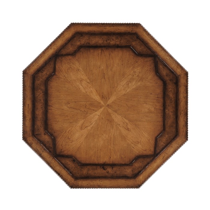 Gadrooned Octagonal Table