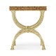 Argentinian walnut rectangular side table