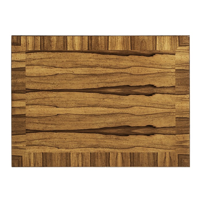 Argentinian walnut rectangular side table