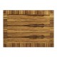 Argentinian walnut rectangular side table