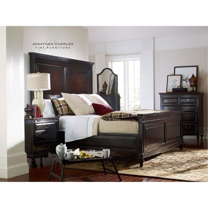 Ebonised Cali King Bed