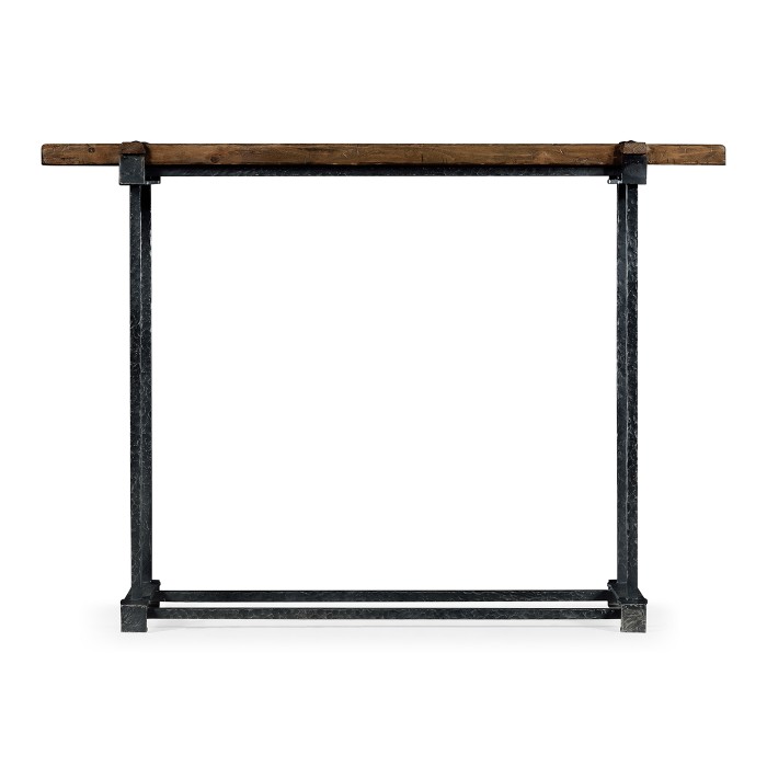 Wrought iron console
