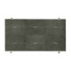 Anthracite Faux Shagreen & Gilded Iron Side Table