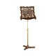 Fretwork Walnut Adjustable Music Stand