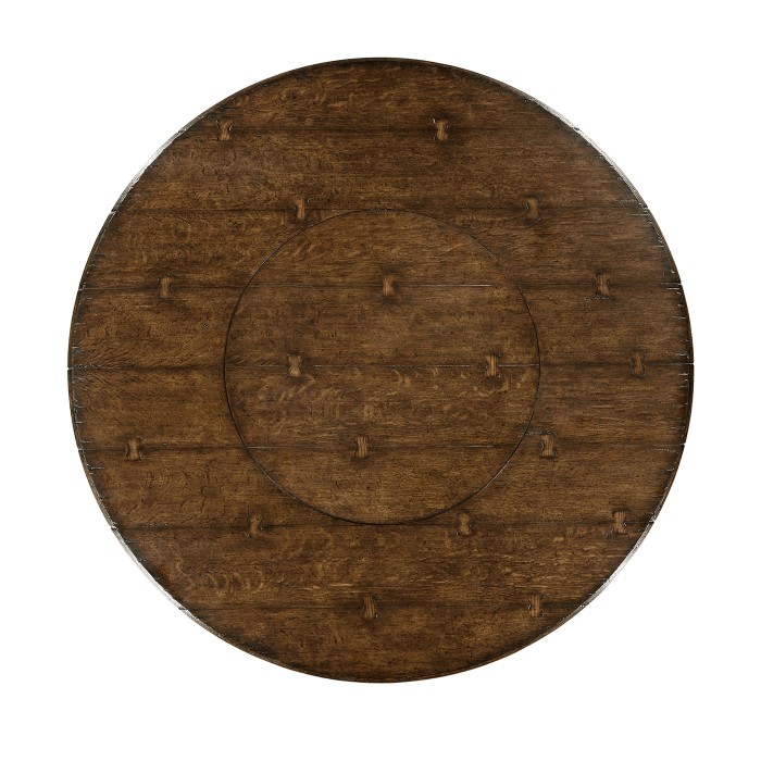 Dark Oak Country Dining Table 72