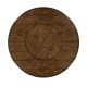 Dark Oak Country Dining Table 72