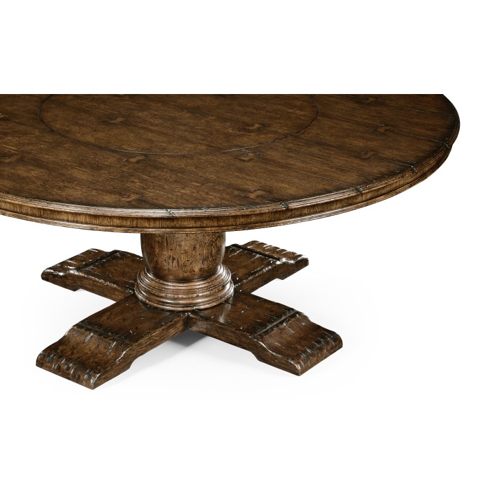 Dark Oak Country Dining Table 72