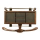 Regency Style Walnut Valet Stand with Stud Box