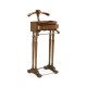 Regency Style Walnut Valet Stand with Stud Box