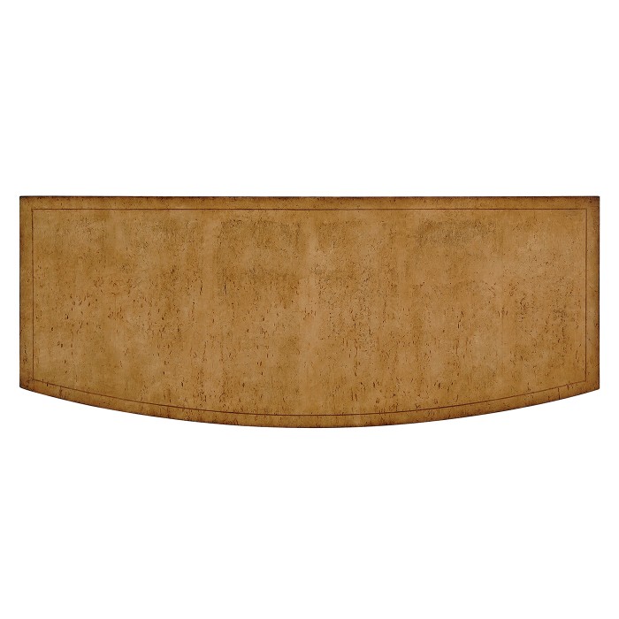 Biedermeier bow front chest of drawers (Birch)