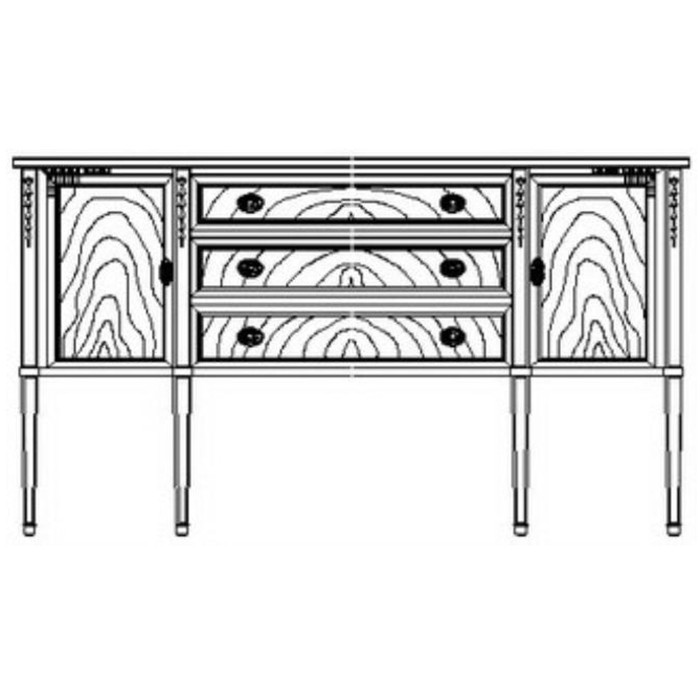 Mahogany Sideboard