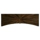 Rectangular Curved Art Deco Macassar Ebony High Lustre Sideboard