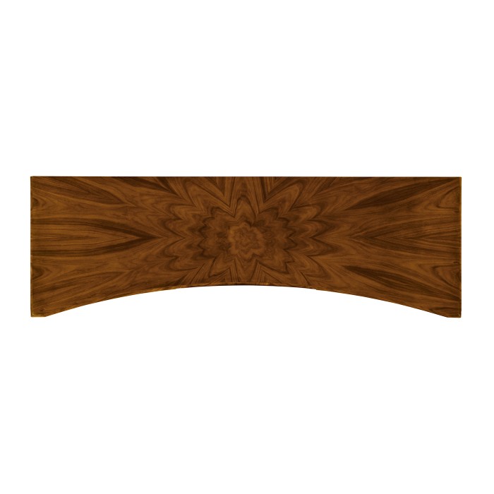 Art Deco High Lustre Curved Sideboard 