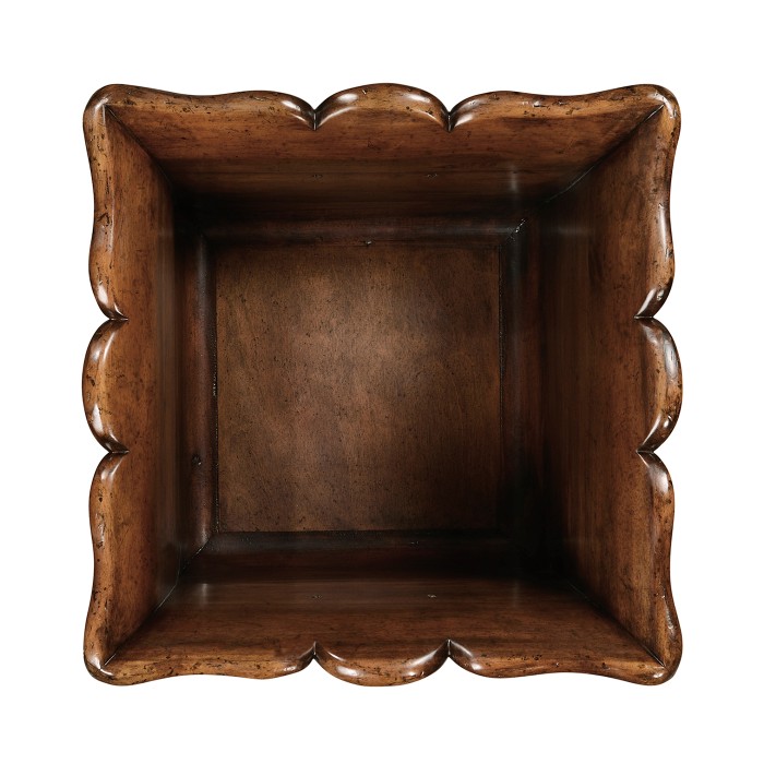 Mahogany Standing Trough Planter