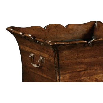 Mahogany Standing Trough Planter