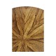 Argentinian walnut veneered oval side table