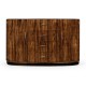 Art Deco demilune sideboard with stainless steel (High lustre)