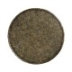 Textured Brass & Iron Lamp Table