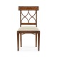 Regency Crotch Walnut Curved Back Side Chair