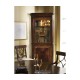 Regency Black Painted Curved Back Side Chair