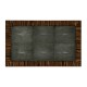 Anthracite Shagreen Rectangular Side Table