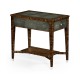 Anthracite Shagreen Rectangular Side Table