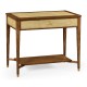 Ivory Shagreen Rectangular Sofa Table with Drawer