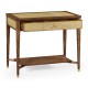 Ivory Shagreen Rectangular Sofa Table with Drawer