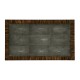 Faux Macassar Ebony & Anthracite Shagreen Sofa Table