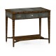 Faux Macassar Ebony & Anthracite Shagreen Sofa Table