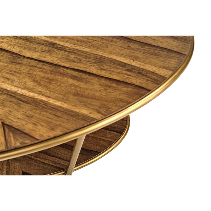 Argentinian walnut veneered oval coffee table