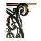 Baroque Wrought Iron & Brass Centre Table
