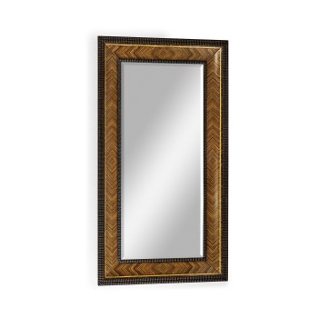 Gadrooned Floor Standing Mirror