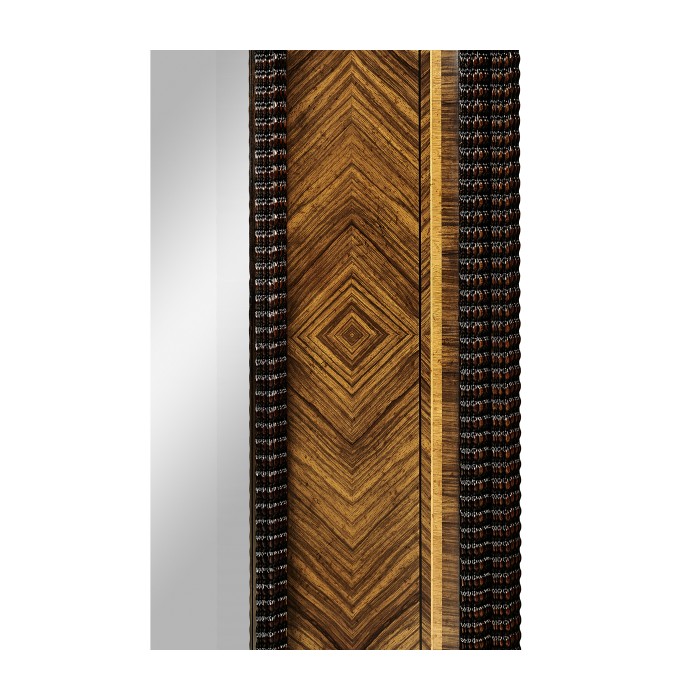 Gadrooned Floor Standing Mirror