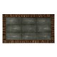 Faux Macassar Ebony & Anthracite Faux Shagreen Chest of Drawers
