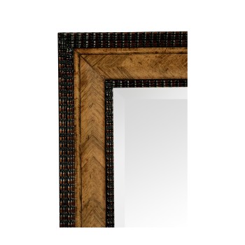 Gadrooned mirror
