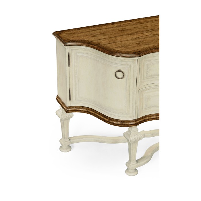 Argentinian walnut country sideboard (White)