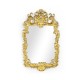 Finely carved & gilded rococo style mirror