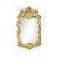 Finely carved & gilded rococo style mirror