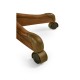 Chesterfield Style Walnut Office Chair