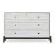 Églomisé & Bronze Large Chest of Drawers