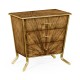Argentinian Walnut Bedside Chest of Drawers