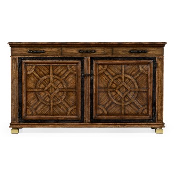 Argentinian Walnut Parquetry Sideboard 