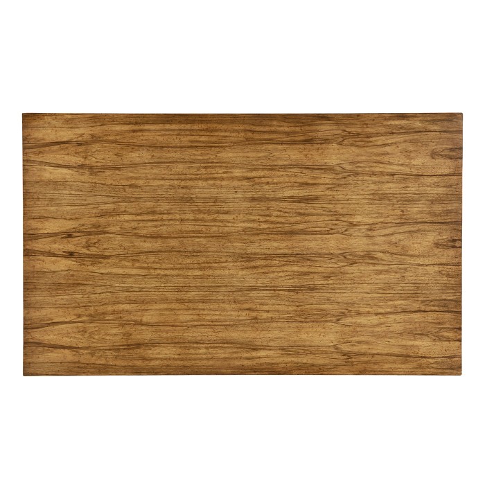 Argentinian Walnut & Anthracite Faux Shagreen Coffee Table