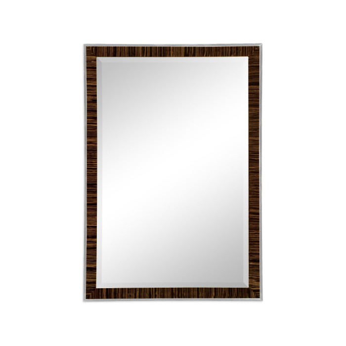Art Deco Style Faux Macassar Ebony Mirror