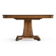 Regency Rectangular Centre Table on Pedestal Base (Crotch Walnut)