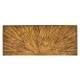 Argentinian walnut veneered tapering chest of drawers